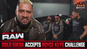 Solo Sikoa Accepts Royce Keys Challenge on WWE Raw