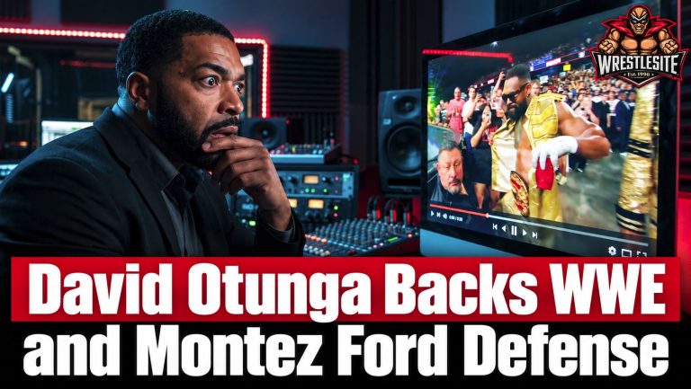 David Otunga Backs WWE and Montez Ford Defense