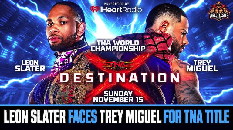 Leon Slater vs. Trey Miguel Set for TNA Destination X