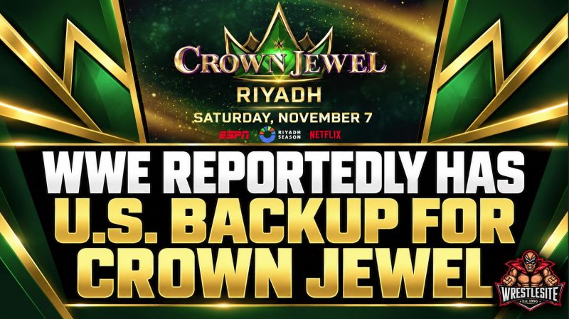 WWE Reportedly Has U.S. Backup Venue for Crown Jewel