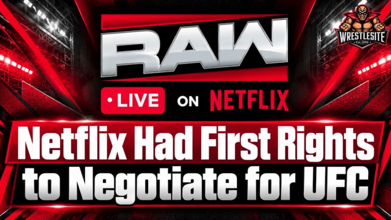Netflix Had First Rights to Negotiate for UFC
