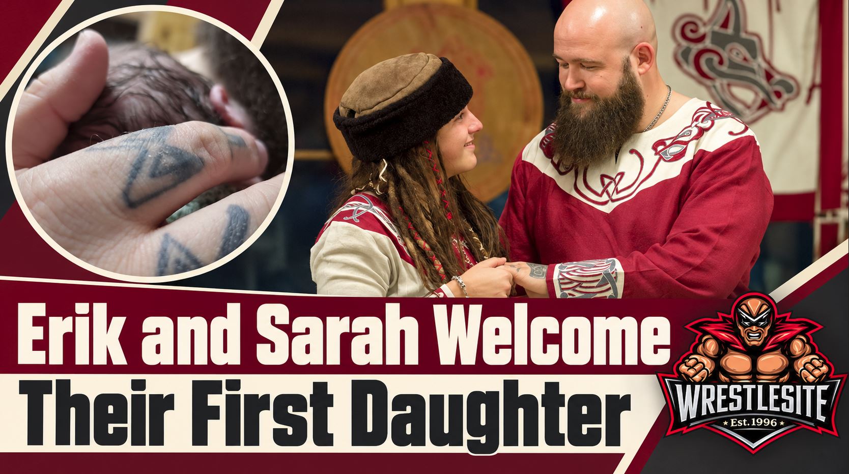 Erik and Sarah Welcome Their First Daughter